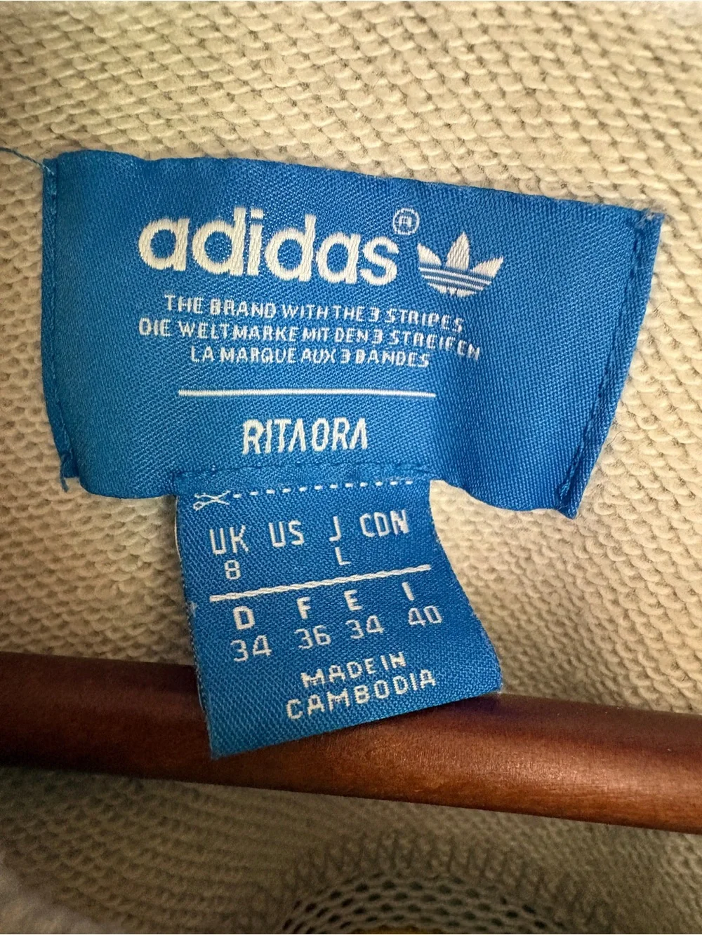 Adidas X Rita Ora Banned From Normal Crewneck Sweatshirt, S